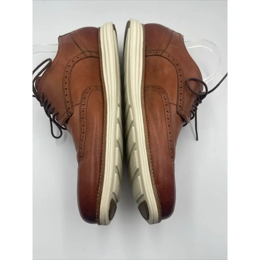 Cole Haan Men’s OriginalGrand Wingtip Oxford Shoes Brown‎ Leather C26471 Sz 13 M